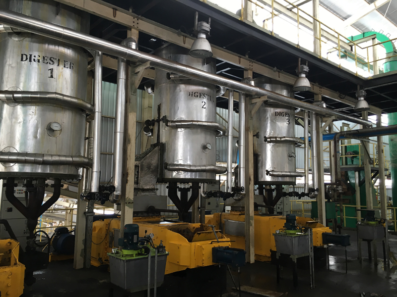 Usine de transformation d’huile de palme